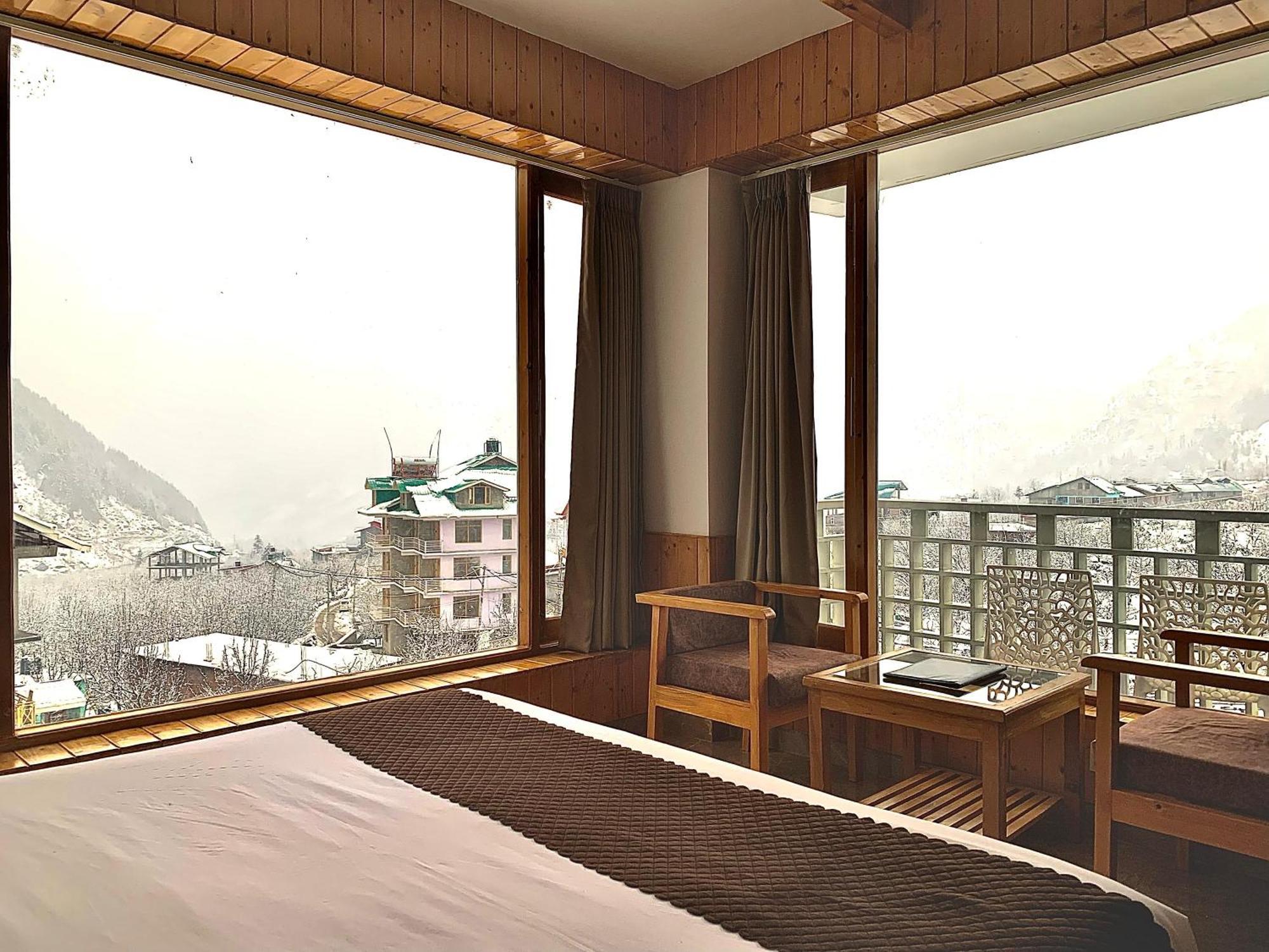 La Aero Resort Home In Snow Mountains Manali  Exterior photo