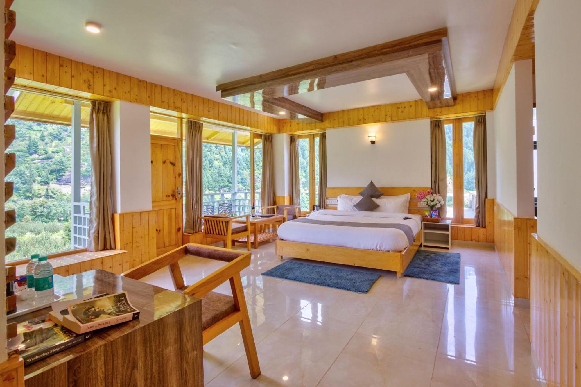 La Aero Resort Home In Snow Mountains Manali  Exterior photo