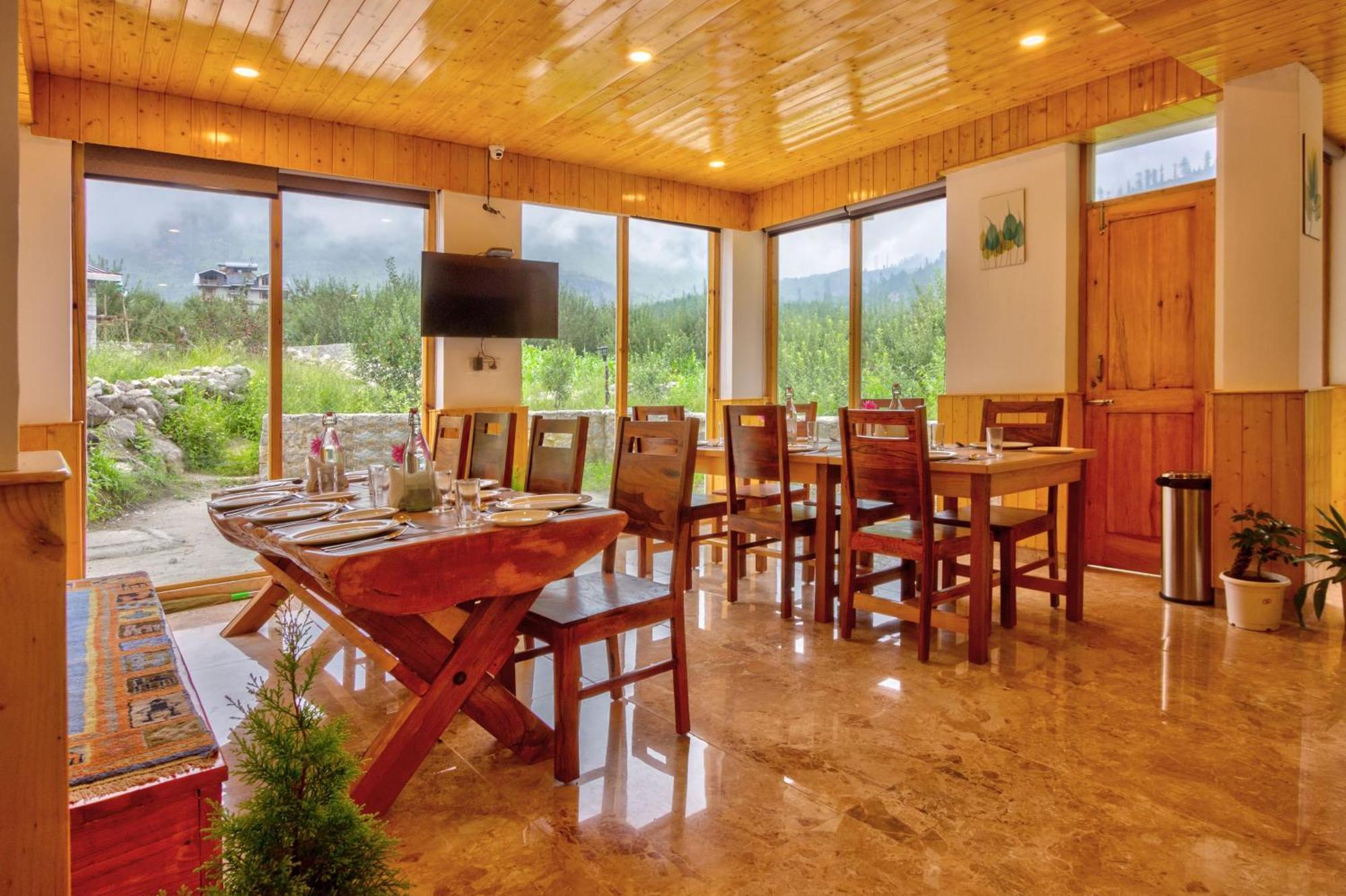 La Aero Resort Home In Snow Mountains Manali  Exterior photo
