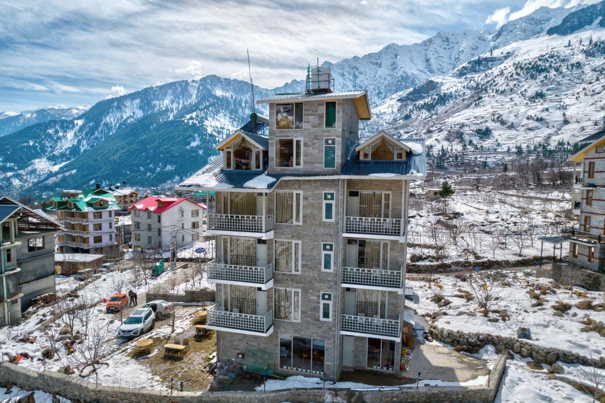 La Aero Resort Home In Snow Mountains Manali  Exterior photo
