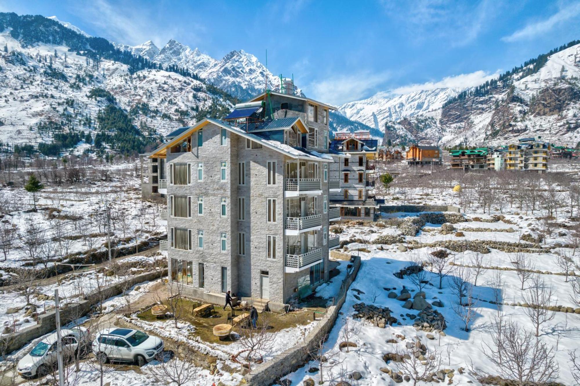 La Aero Resort Home In Snow Mountains Manali  Exterior photo