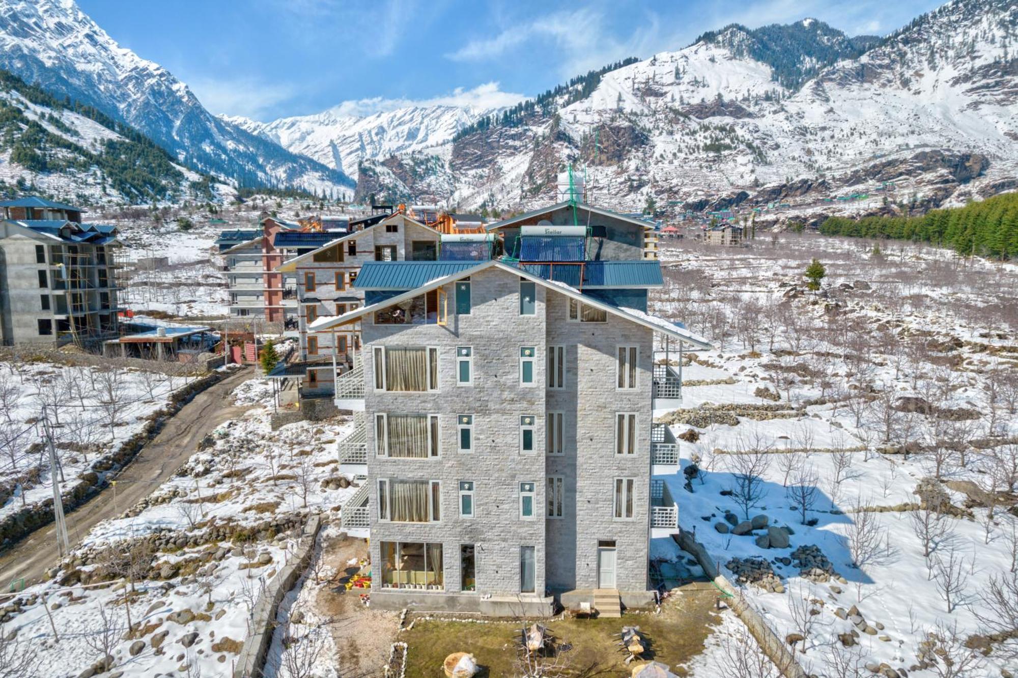 La Aero Resort Home In Snow Mountains Manali  Exterior photo