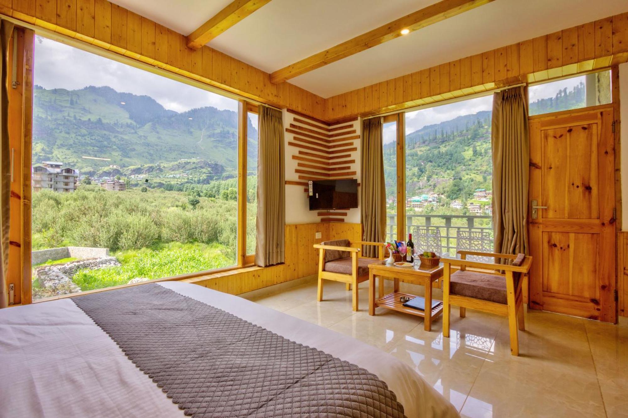 La Aero Resort Home In Snow Mountains Manali  Exterior photo